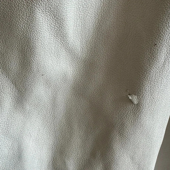 7 For all Mankind faux leather pants. Ivory Size M - Picture 10 of 11